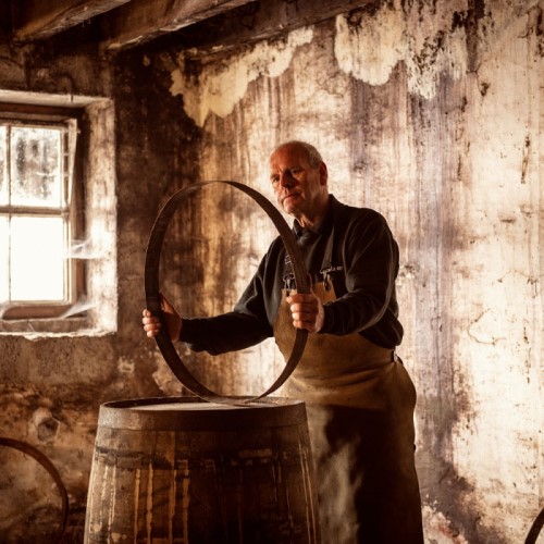 Tradition barrel making at House of Hazelwood