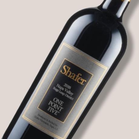 A bottle of Shafer 'One Point Five'