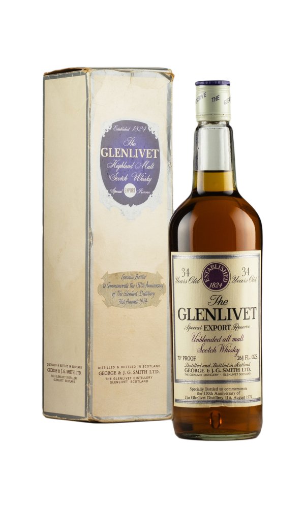 Glenlivet 34 Year Old Special Export Reserve