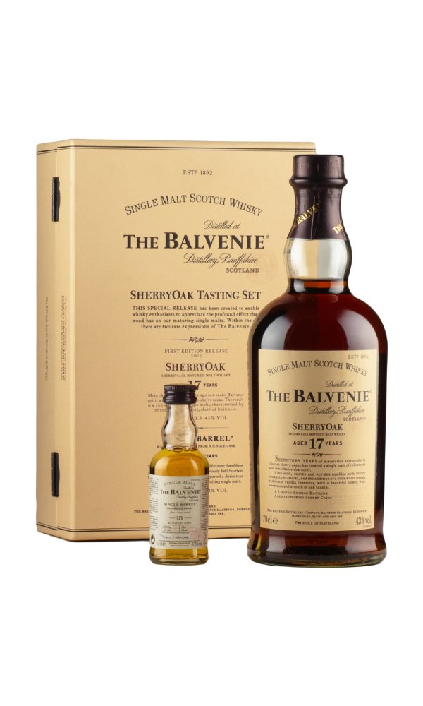 Balvenie 17 Year Old Sherry Oak Tasting Set