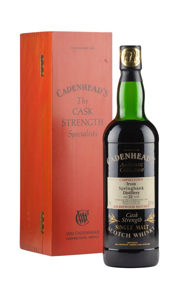 Springbank 31 Year Old Cadenhead`s Authentic Collection