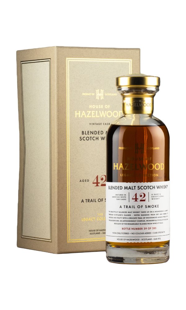 A Trail of Smoke 42 Year Old House of Hazelwood Legacy Collection