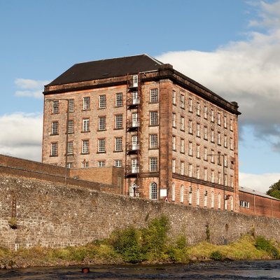 Deanston distillery actually started life as a cotton mill in the late 1700s.
